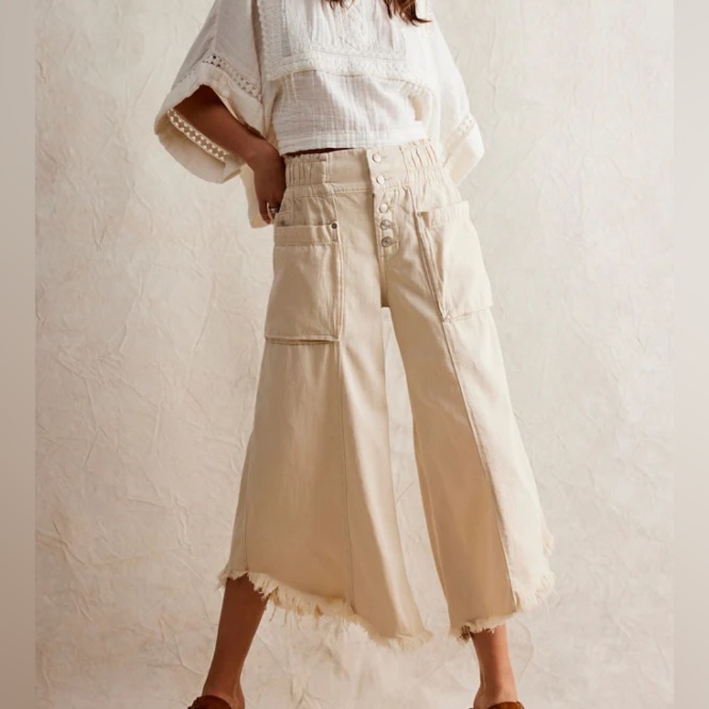 NWT Free People Sun Setter Pull On Jean Size XL